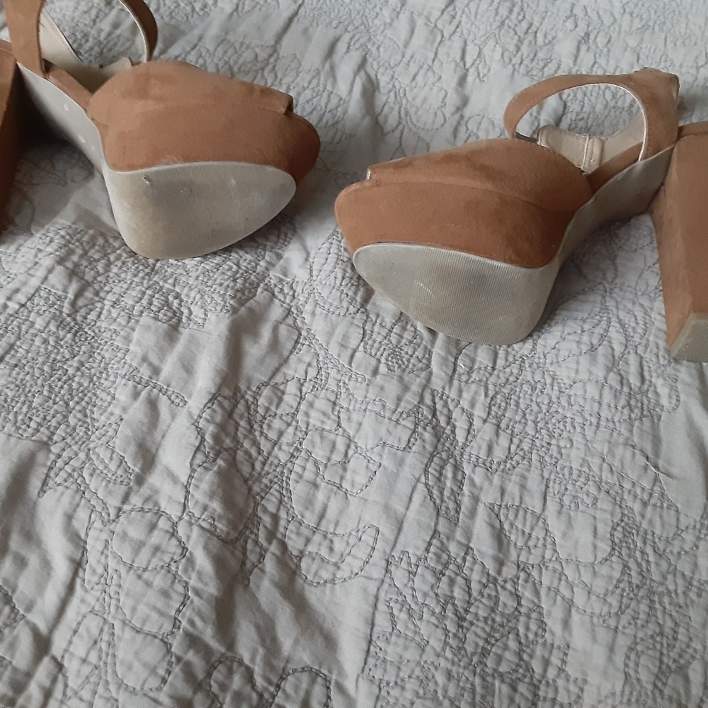 Brown Platform Heels - image 4